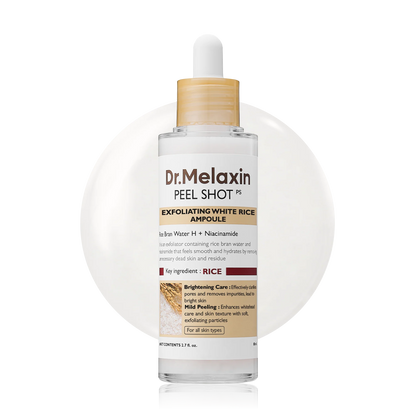 RICE PEEL GLOW SERUM AMPOULE - Dr.Melaxin™