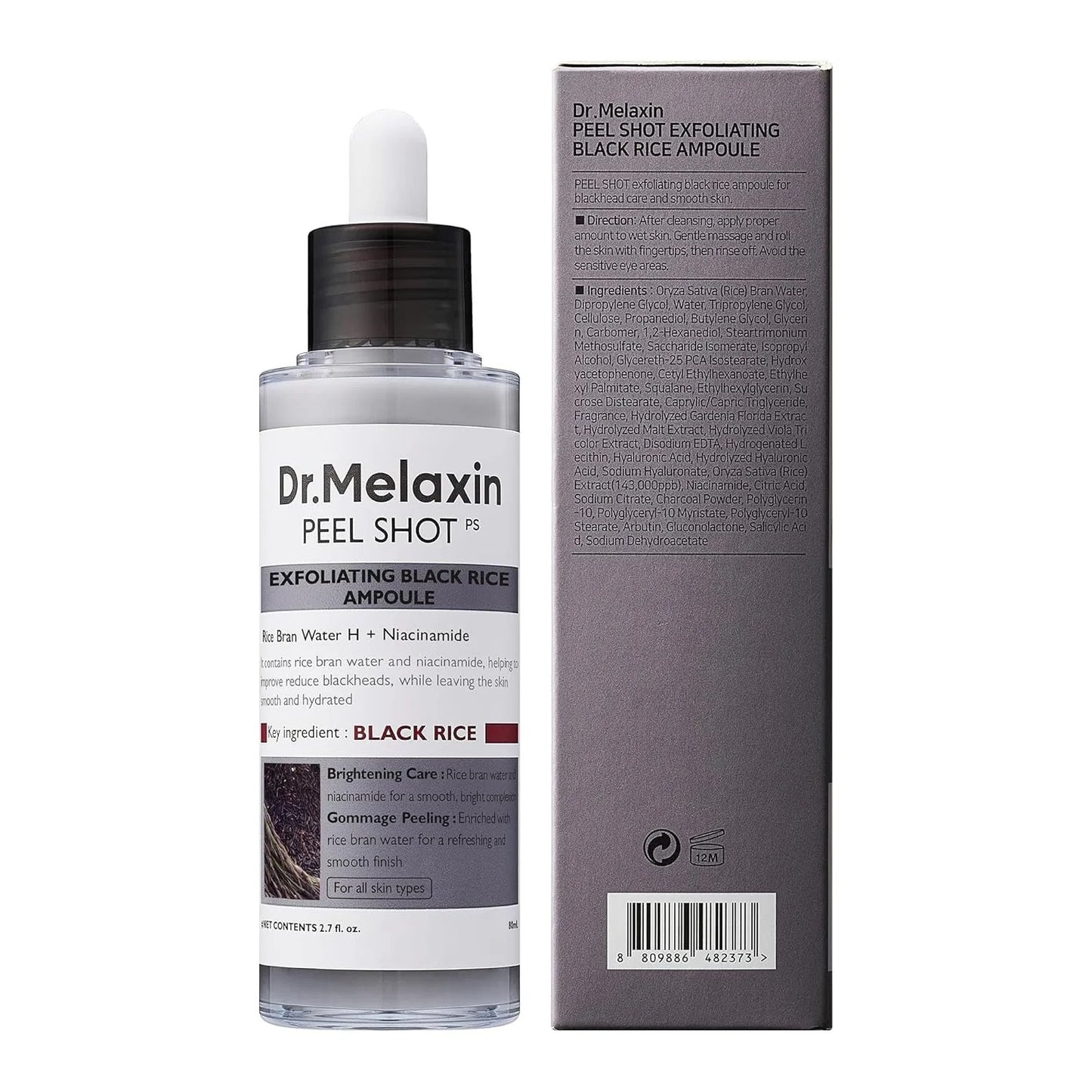 RICE PEEL GLOW SERUM AMPOULE - Dr.Melaxin™