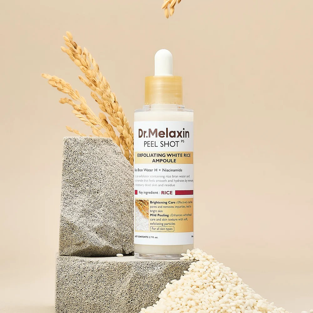 RICE PEEL GLOW SERUM AMPOULE - Dr.Melaxin™