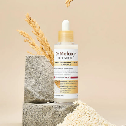 RICE PEEL GLOW SERUM AMPOULE - Dr.Melaxin™